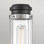 Бра для ванных комнат с прозрачным цилиндрическим плафоном на круглом основании Hinkley варинант исполнения - 8 | Loft Concept в Москве