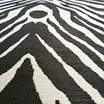 Мебельная ткань Шенилл черно-белый принт 140 см T3-1 варинант исполнения - 3 | Loft Concept в Москве