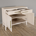 Буфет Primo с двумя ящиками и двумя фасадами Светлый дуб варинант исполнения - 4 | Loft Concept в Москве