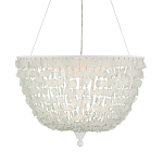Люстра круглая с каскадом из декоративных элементов Sea Glass варинант исполнения - 1 | Loft Concept в Москве