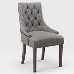 Мебельная ткань Шенилл серый цвет 142 см T4-46 варинант исполнения - 5 | Loft Concept в Москве