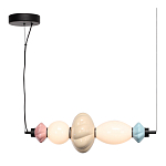 Подвесной светильник фигруный с керамическими элементами 18W LED Fragrant Light варинант исполнения - 1 | Loft Concept в Москве