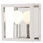 Бра настенное квадратной формы Wristband серебро варинант исполнения - 1 | Loft Concept в Москве