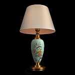 Настольная лампа голубая с изображением птиц Slip Away варинант исполнения - 4 | Loft Concept в Москве