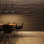 Гипсовая 3D Панель M-07 варинант исполнения - 1 | Loft Concept в Москве