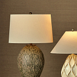 Настольная лампа с текстурным узором Movement of Smooth Lines варинант исполнения - 4 | Loft Concept в Москве