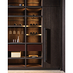 Кухонный гарнитур из красного мрамора и дерева VVD Dada Engenereed Kitchen варинант исполнения - 4 | Loft Concept в Москве