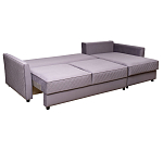 Диван трехместный раскладной Giorgio Sofa серый варинант исполнения - 4 | Loft Concept в Москве