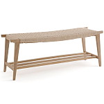 Деревянная банкетка из массива дуба Mia Oak Banquet варинант исполнения - 1 | Loft Concept в Москве