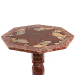 Кофейный стол из натуральных камней Лемезит и Яшма Natural Stone Tables  варинант исполнения - 16 | Loft Concept в Москве