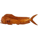 Статуэтка деревянная в виде рыбы Fish of the World варинант исполнения - 1 | Loft Concept в Москве