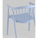 Стул Campo пластик голубой варинант исполнения - 3 | Loft Concept в Москве