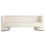 Трехместный диван Florida Sofa  с элегантным деревянным декором  варинант исполнения - 2 | Loft Concept в Москве