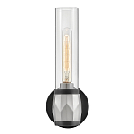 Бра для ванных комнат с прозрачным стеклянным плафоном в форме цилиндра Hinkley варинант исполнения - 4 | Loft Concept в Москве