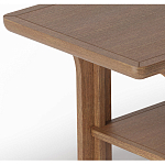 Стол кофейный деревянный с арочным основанием Arch Passage варинант исполнения - 2 | Loft Concept в Москве