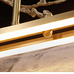 Люстра прямоугольная из фактурного стекла Chandelier Beam варинант исполнения - 9 | Loft Concept в Москве