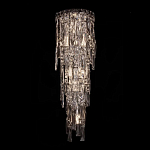 Бра с каскадом из прозрачного хрусталя и корпусом из металла цвета хром Constant Sparks варинант исполнения - 7 | Loft Concept в Москве