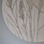 Ботаническое панно Тростник 1 варинант исполнения - 2 | Loft Concept в Москве