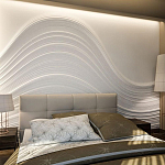 Барельеф BIG WAVE варинант исполнения - 3 | Loft Concept в Москве