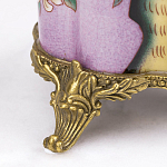 Декоративная ваза из фарфора с бронзовыми вставками Eden Garden варинант исполнения - 4 | Loft Concept в Москве