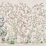 Обои ручная роспись Erdem Bleached White варинант исполнения - 2 | Loft Concept в Москве