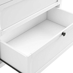 Комод с 3-мя ящиками белый Silva White Chest of Drawers варинант исполнения - 4 | Loft Concept в Москве