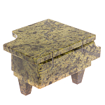 Шкатулка в виде рояля из натурального камня змеевик Stone Casket варинант исполнения - 3 | Loft Concept в Москве