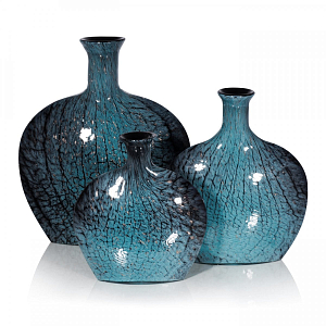Декоративная стеклянная ваза Calipso