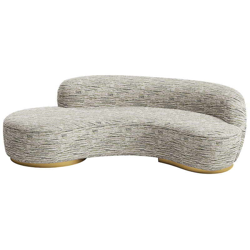 Современный Диван  Gold River Бежевый  Бежевый Латунь в Москве | Loft Concept 