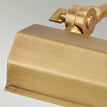 Светильник для картин с призматическим плафоном и двойными регулируемыми шарнирами Elstead Lighting варинант исполнения - 47 | Loft Concept в Москве