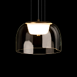 Подвесной светильник с куполообразным прозрачным стеклянным плафоном Grada Light варинант исполнения - 4 | Loft Concept в Москве