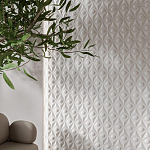 Гипсовая 3D Панель ULOO варинант исполнения - 1 | Loft Concept в Москве