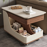 Журнальный столик передвижной с подъемной столешницей Table Trolley варинант исполнения - 1 | Loft Concept в Москве
