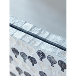 Прямоугольное зеркало с инкрустацией раковинами устриц Mother оf Pearl Facets варинант исполнения - 3 | Loft Concept в Москве