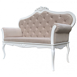 Диван в стиле прованс Montmartre Provence Sofa Beige White варинант исполнения - 3 | Loft Concept в Москве