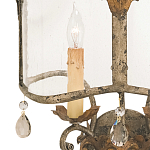 Бра настенное с цветочным мотивом Aged Luxury варинант исполнения - 1 | Loft Concept в Москве