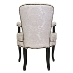 Кресло c растительным орнаментом Aubrey Classical Armchair beige jacquard варинант исполнения - 2 | Loft Concept в Москве
