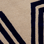Дизайнерский ковер в виде звезды Poltronova Tappeto Stellina  Navy Blue Grey Rug варинант исполнения - 4 | Loft Concept в Москве