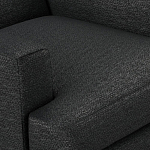 Мебельная ткань Шенилл черный цвет 138 см T4-35 варинант исполнения - 4 | Loft Concept в Москве