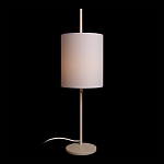Настольная лампа с тканевым абажуром формы цилиндр Pure Cylinder варинант исполнения - 5 | Loft Concept в Москве