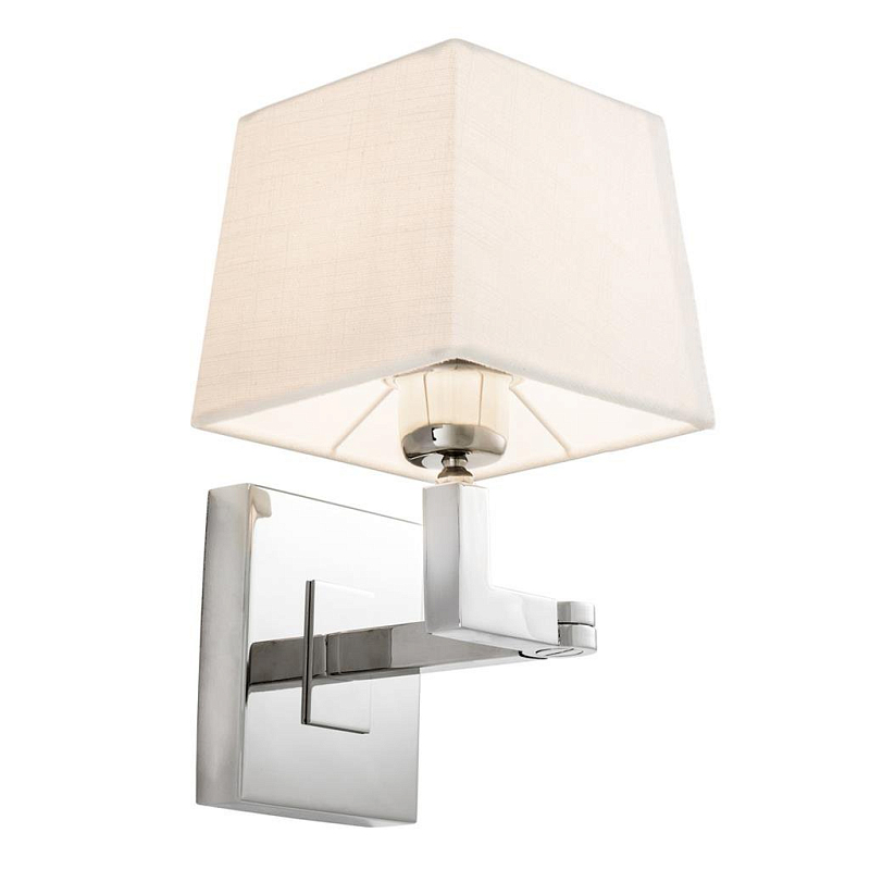  Eichholtz Wall Lamp Cambell Nickel     | Loft Concept 