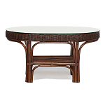 Комплект уличной мебели из ротанга Eloise коричневый варинант исполнения - 2 | Loft Concept в Москве