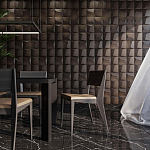 Гипсовая 3D панель с принтографией PM-26 варинант исполнения - 3 | Loft Concept в Москве