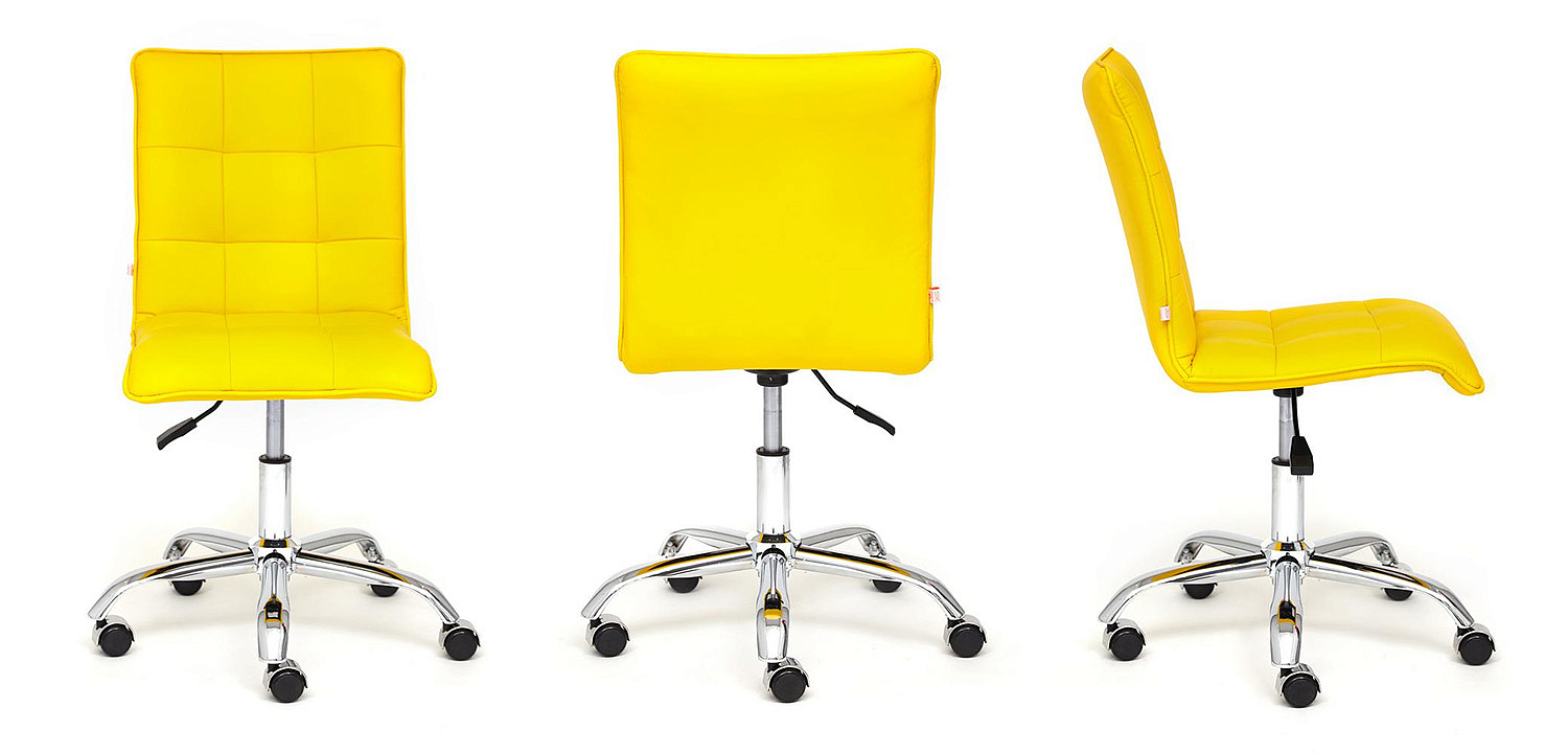 Кресло Deborah eco-leather yellow - Loft-Concept в Москве