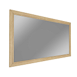 Зеркало прямоугольное с классической деревянной рамой Harper Line варинант исполнения - 2 | Loft Concept в Москве