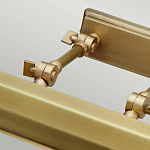 Светильник для картин с призматическим плафоном и двойными регулируемыми шарнирами Elstead Lighting варинант исполнения - 7 | Loft Concept в Москве