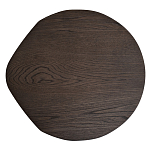 Столик журнальный приставной темный шпон Form Graphics варинант исполнения - 2 | Loft Concept в Москве