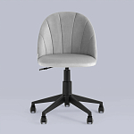 Мягкое компьютерное кресло Venus Grey варинант исполнения - 3 | Loft Concept в Москве