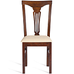 Стул деревянный с узором ручной работы Espresso варинант исполнения - 7 | Loft Concept в Москве