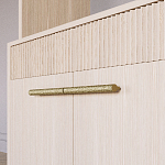 Стеллаж Primo с ящиками Светлый дуб  варинант исполнения - 5 | Loft Concept в Москве